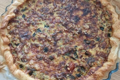 Cliquez pour zoomer ! Tarte salée aux légumes d’été Thermomix par catarina93