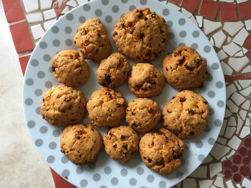 Cliquez pour zoomer ! Cookies au chorizo Thermomix par Mellia
