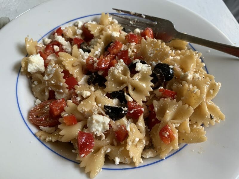 Cliquez pour zoomer ! Salade d’orzo à la méditerranéenne Thermomix par barbaraty76