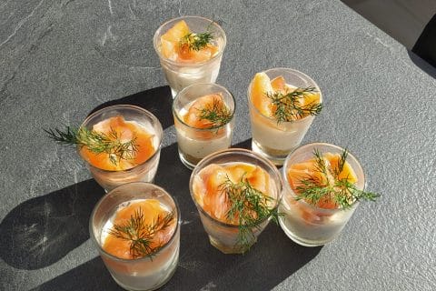 Cliquez pour zoomer ! Cheesecake au saumon sans cuisson Thermomix par Mag60420