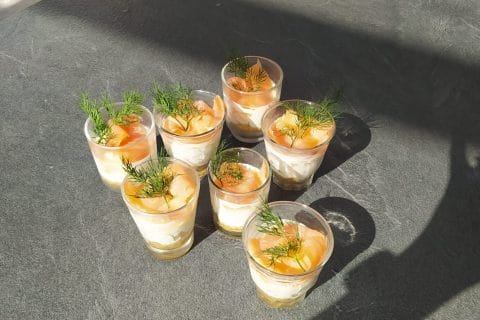 Cliquez pour zoomer ! Cheesecake au saumon sans cuisson Thermomix par Mag60420