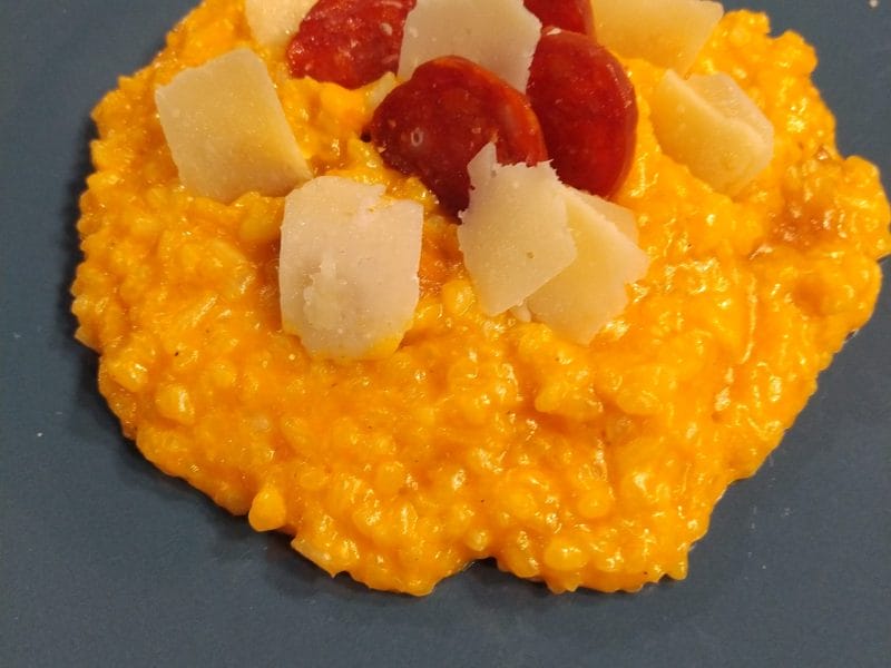Cliquez pour zoomer ! Risotto au chorizo Thermomix par Mag60420