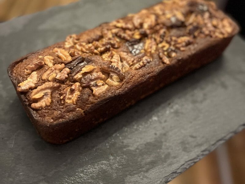 Cliquez pour zoomer ! Banana bread aux noix de pécan Thermomix par titine_4