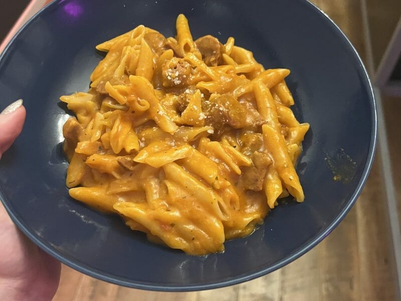 Cliquez pour zoomer ! Penne au chorizo Thermomix par titine_4