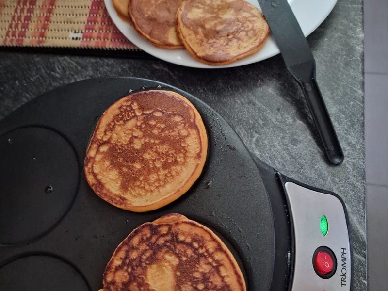 Cliquez pour zoomer ! Pancakes à la patate douce Thermomix par mariepoppins77