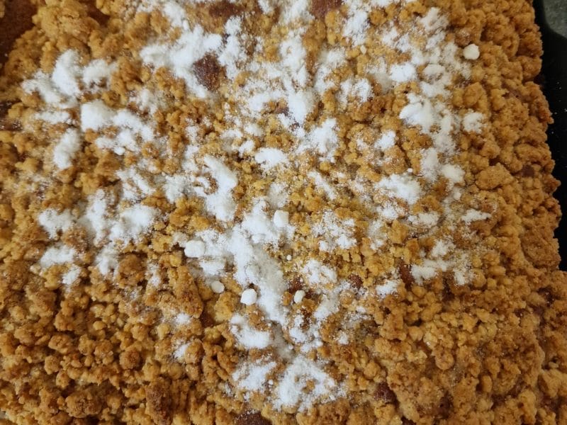 Cliquez pour zoomer ! Crumb cake framboises Thermomix par mariepoppins77