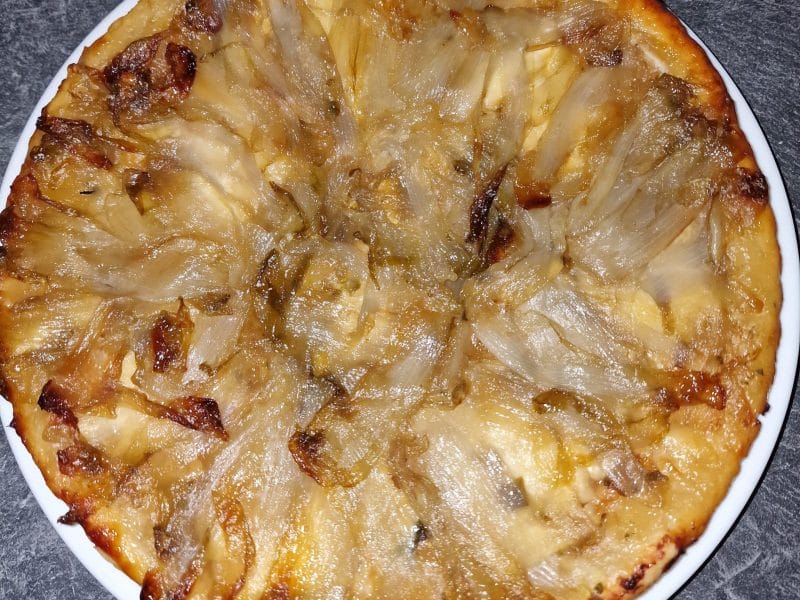 Cliquez pour zoomer ! Tatin d’endives et chavignol Thermomix par mariepoppins77