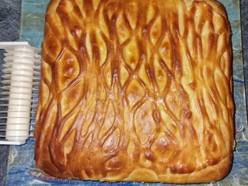 Cliquez pour zoomer ! Brioche aux pommes caramélisées Thermomix par mariepoppins77