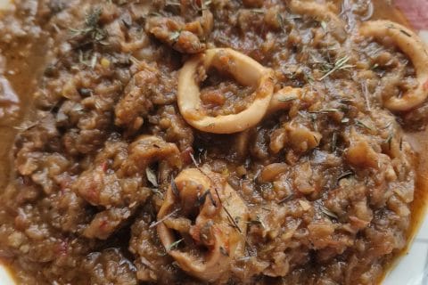 Cliquez pour zoomer ! Encornets à la provençale Thermomix par mariepoppins77