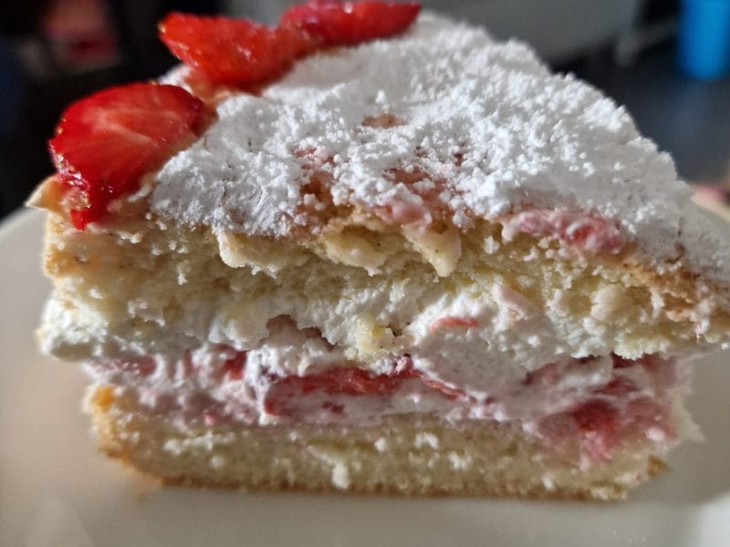 Cliquez pour zoomer ! Gâteau de savoie Thermomix par mariepoppins77