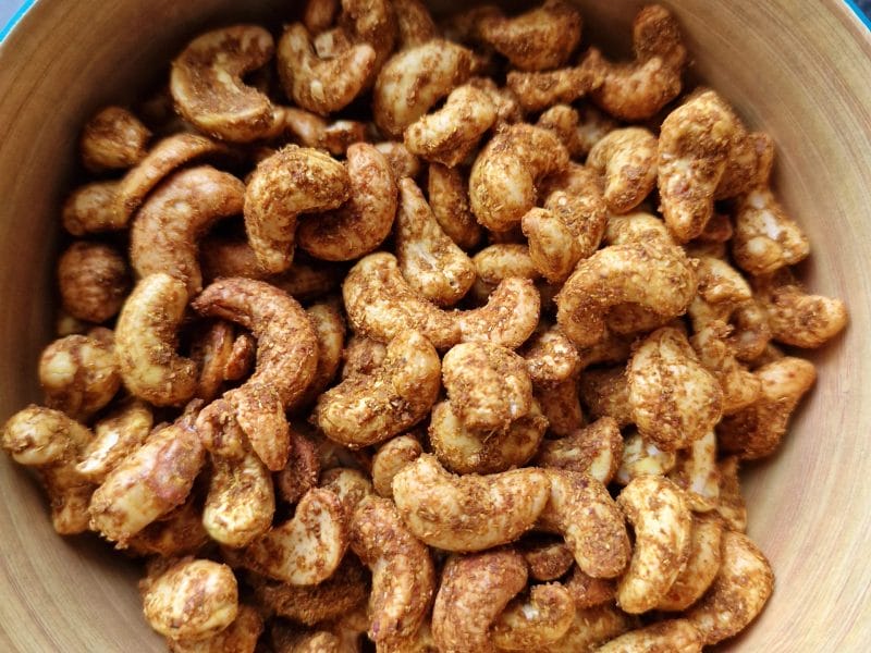 Cliquez pour zoomer ! Noix de cajou grillées au curry Thermomix par mariepoppins77