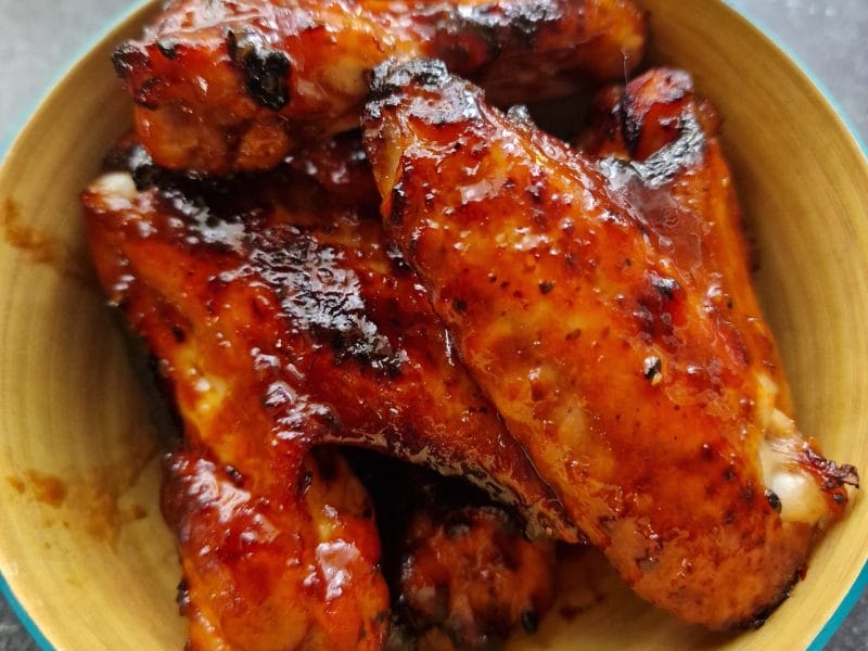 Cliquez pour zoomer ! Ailes de poulet au miel Thermomix par mariepoppins77