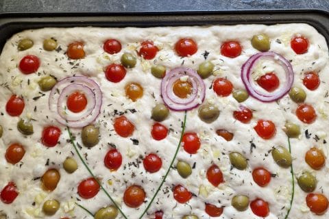 Cliquez pour zoomer ! Focaccia des Pouilles Thermomix par mariepoppins77