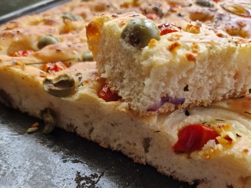Cliquez pour zoomer ! Focaccia des Pouilles Thermomix par mariepoppins77