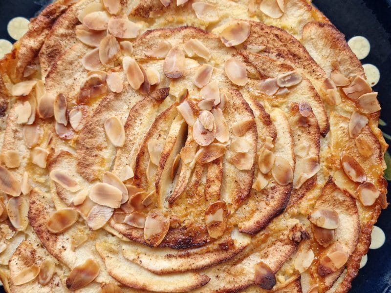 Cliquez pour zoomer ! Tarte aux pommes sans pâte Thermomix par mariepoppins77