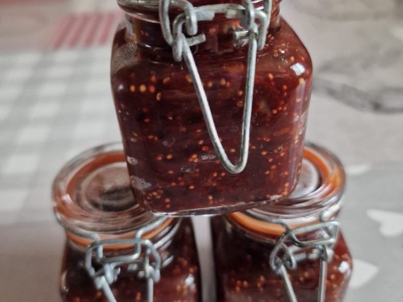 Cliquez pour zoomer ! Chutney d’oignons rouges et figues Thermomix par mariepoppins77