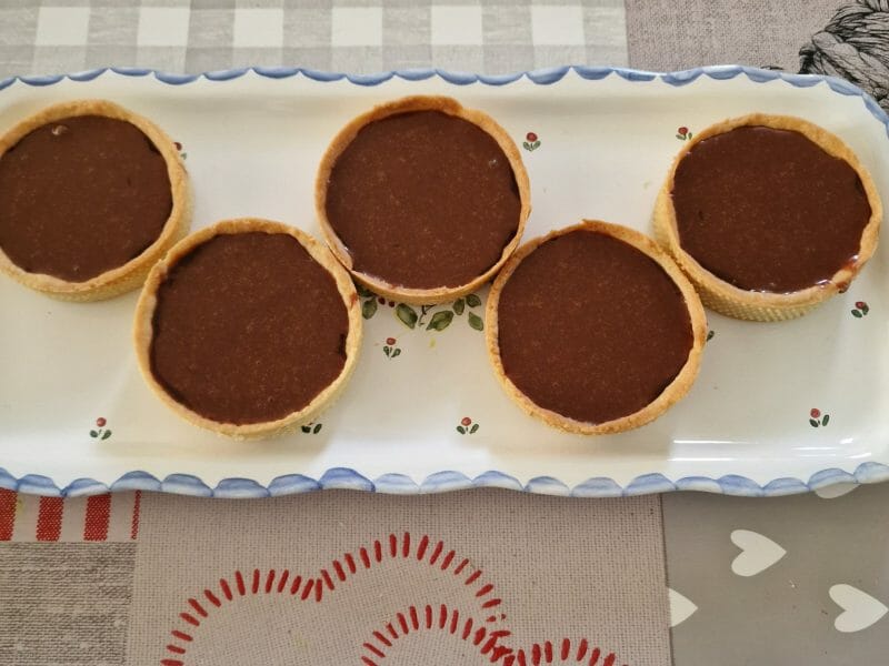 Cliquez pour zoomer ! Tartelettes chocolat et caramel beurre salé Thermomix par mariepoppins77