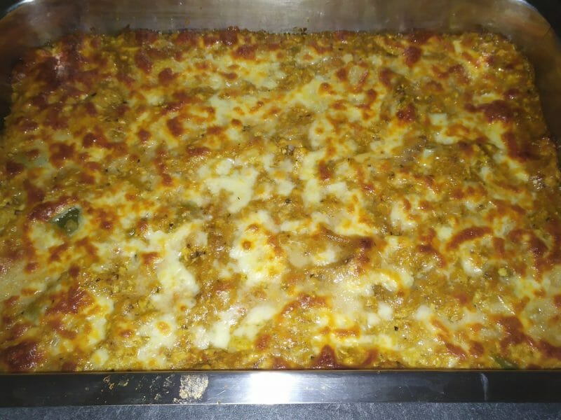 Cliquez pour zoomer ! Lasagnes au poulet et poivrons Thermomix par mariepoppins77