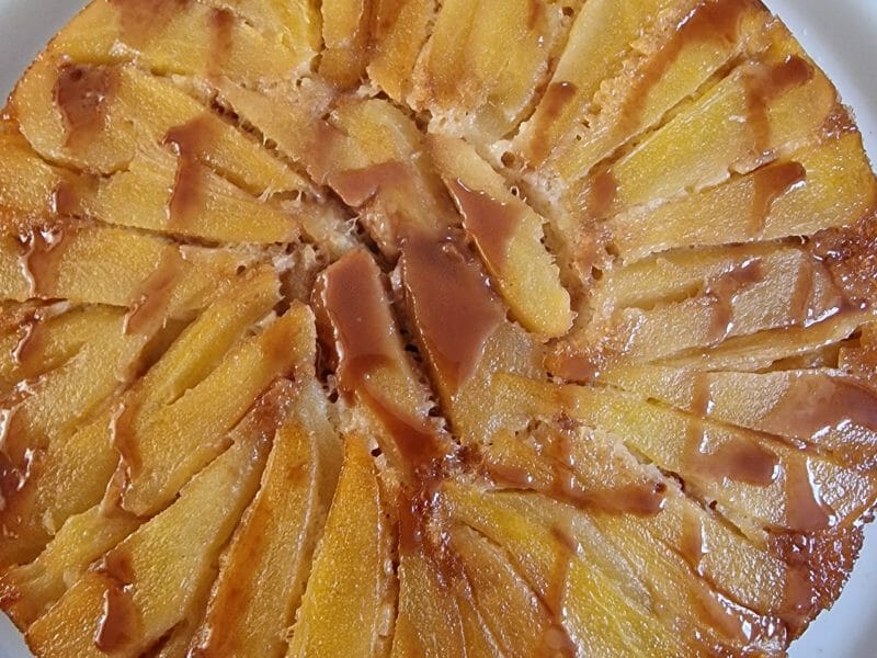 Cliquez pour zoomer ! Gâteau renversé aux poires Thermomix par mariepoppins77