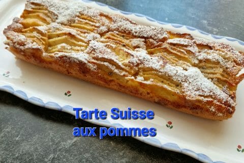 Cliquez pour zoomer ! Tarte Suisse aux pommes Thermomix par mariepoppins77