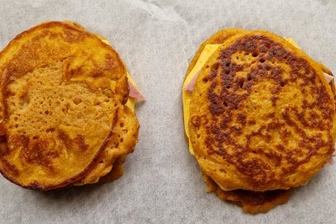 Cliquez pour zoomer ! Pancakes à la patate douce Thermomix par mariepoppins77
