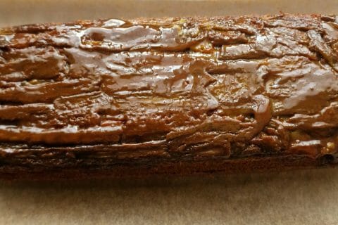 Cliquez pour zoomer ! Gâteau renversé à la rhubarbe et caramel au beurre salé Thermomix par mariepoppins77