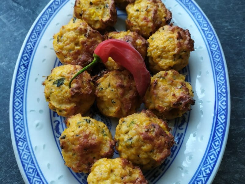 Cliquez pour zoomer ! Boulettes de poulet Thaï Thermomix par mariepoppins77