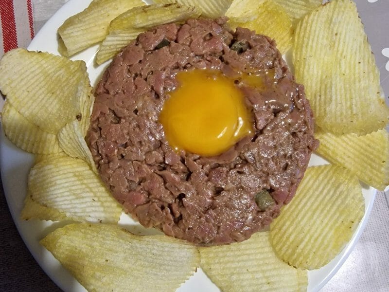 Cliquez pour zoomer ! Steak tartare Thermomix par mariepoppins77