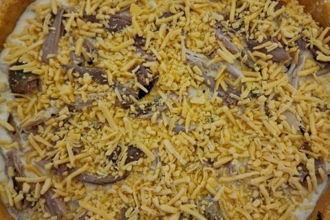 Cliquez pour zoomer ! Tarte au poulet et champignons Thermomix par mariepoppins77