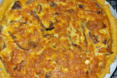 Cliquez pour zoomer ! Tarte au poulet et champignons Thermomix par mariepoppins77