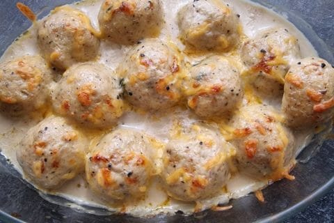 Cliquez pour zoomer ! Boulettes de ricotta sauce tomate Thermomix par mariepoppins77