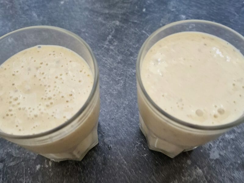 Cliquez pour zoomer ! Milkshake fraise banane Thermomix par mariepoppins77