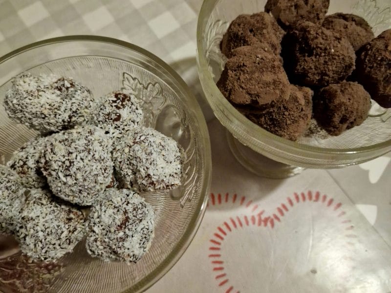 Cliquez pour zoomer ! Truffes au chocolat Thermomix par mariepoppins77