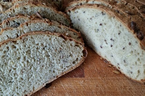 Cliquez pour zoomer ! Pavé farine multi-céréales Thermomix par mariepoppins77