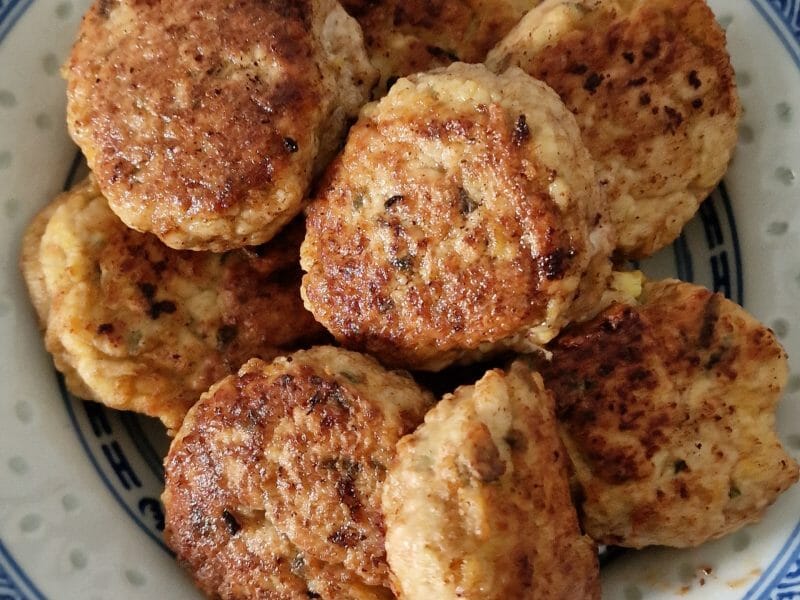 Cliquez pour zoomer ! Boulettes de dinde, courgettes et cumin Thermomix par mariepoppins77