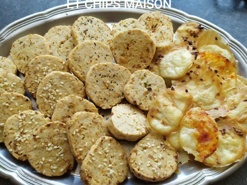 Cliquez pour zoomer ! Biscuits apéritif crème et oignon Thermomix par mariepoppins77