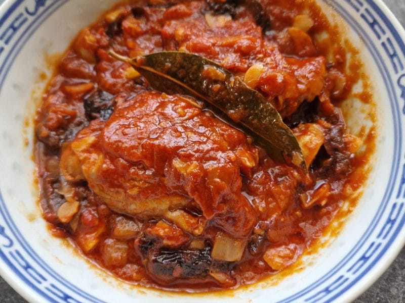 Cliquez pour zoomer ! Poulet à la catalane Thermomix par mariepoppins77