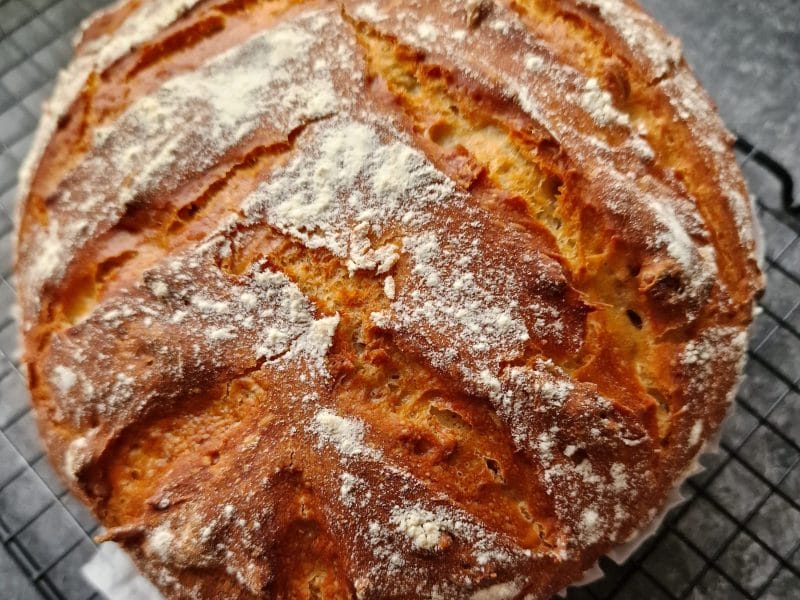 Cliquez pour zoomer ! Pain à la bière et aux noix Thermomix par mariepoppins77