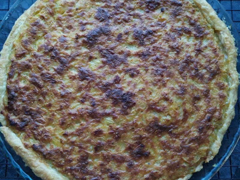 Cliquez pour zoomer ! Tarte feuilletée aux oignons Thermomix par mariepoppins77