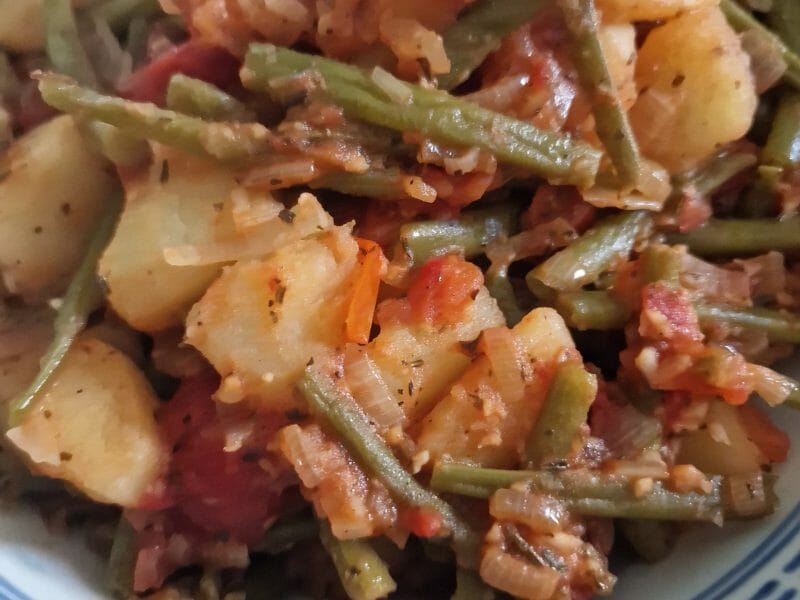 Cliquez pour zoomer ! Haricots verts à l’italienne Thermomix par mariepoppins77