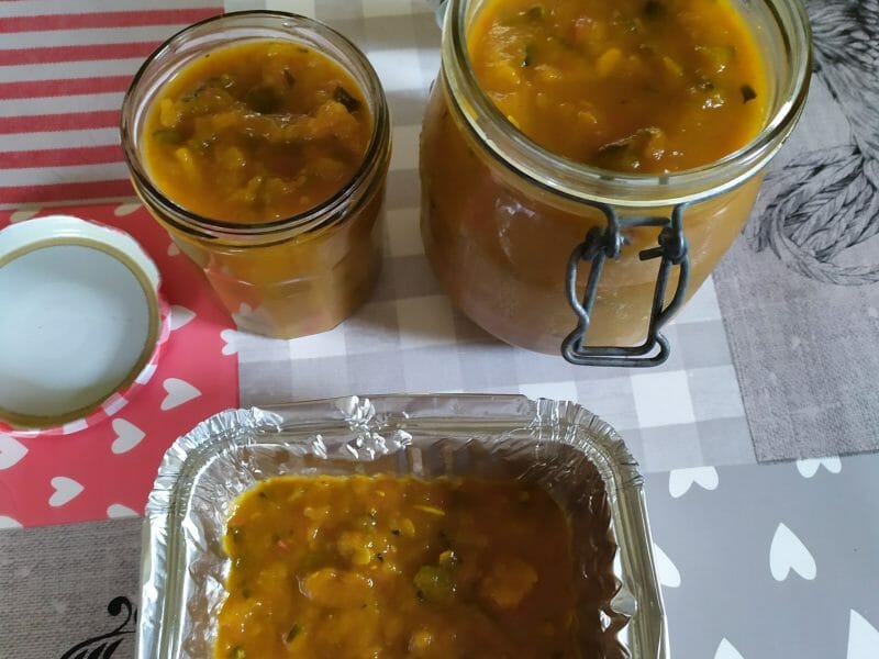 Cliquez pour zoomer ! Chutney de courgettes Thermomix par mariepoppins77