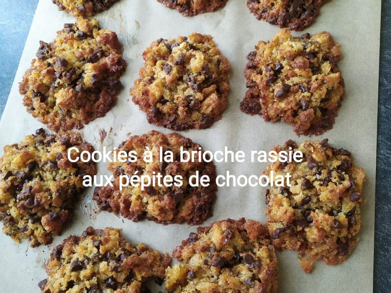 Cliquez pour zoomer ! Cookies au pain rassis et pépites de chocolat Thermomix par mariepoppins77