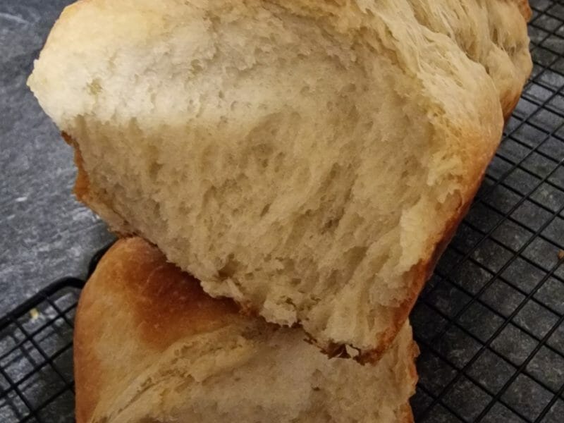 Cliquez pour zoomer ! Pain de mie au Tangzhong Thermomix par mariepoppins77