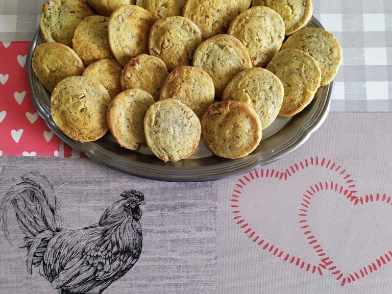 Cliquez pour zoomer ! Cookies noix et roquefort Thermomix par mariepoppins77