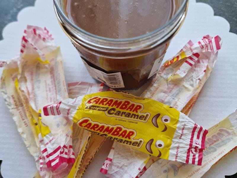 Cliquez pour zoomer ! Pâte à tartiner aux carambars Thermomix par mariepoppins77