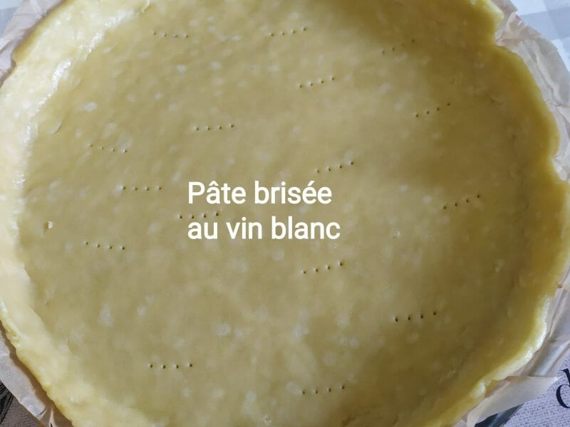 Cliquez pour zoomer ! Pâte brisée au vin blanc Thermomix par mariepoppins77