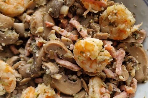 Cliquez pour zoomer ! Cassolettes de champignons aux petits lardons Thermomix par mariepoppins77