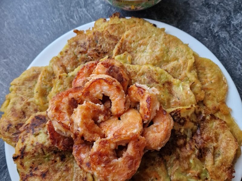 Cliquez pour zoomer ! Yachaejeon – Pancakes de légumes coréens Thermomix par mariepoppins77