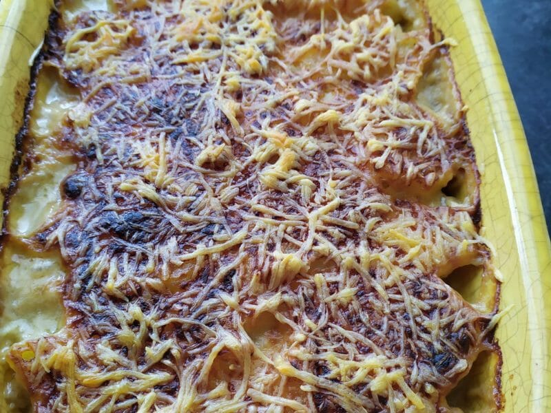 Cliquez pour zoomer ! Gratin dauphinois au confit de canard Thermomix par mariepoppins77