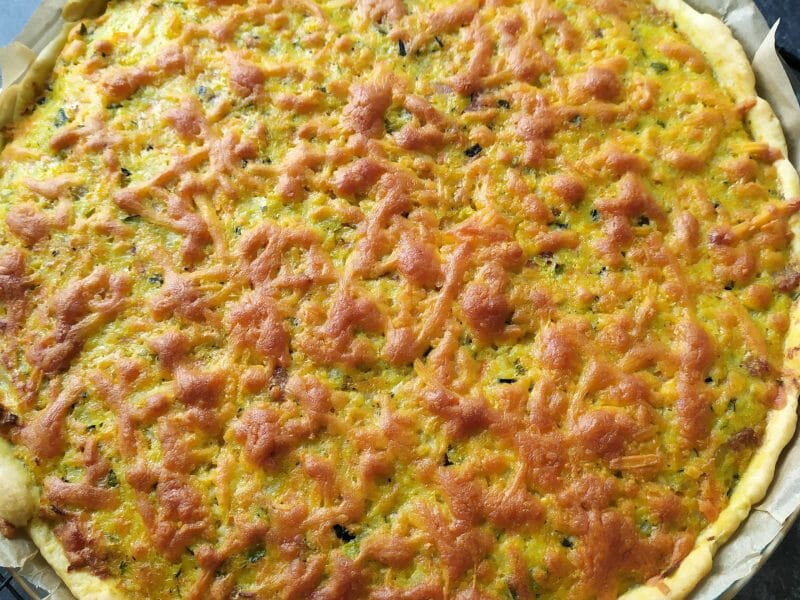 Cliquez pour zoomer ! Tarte courgettes et carottes Thermomix par mariepoppins77